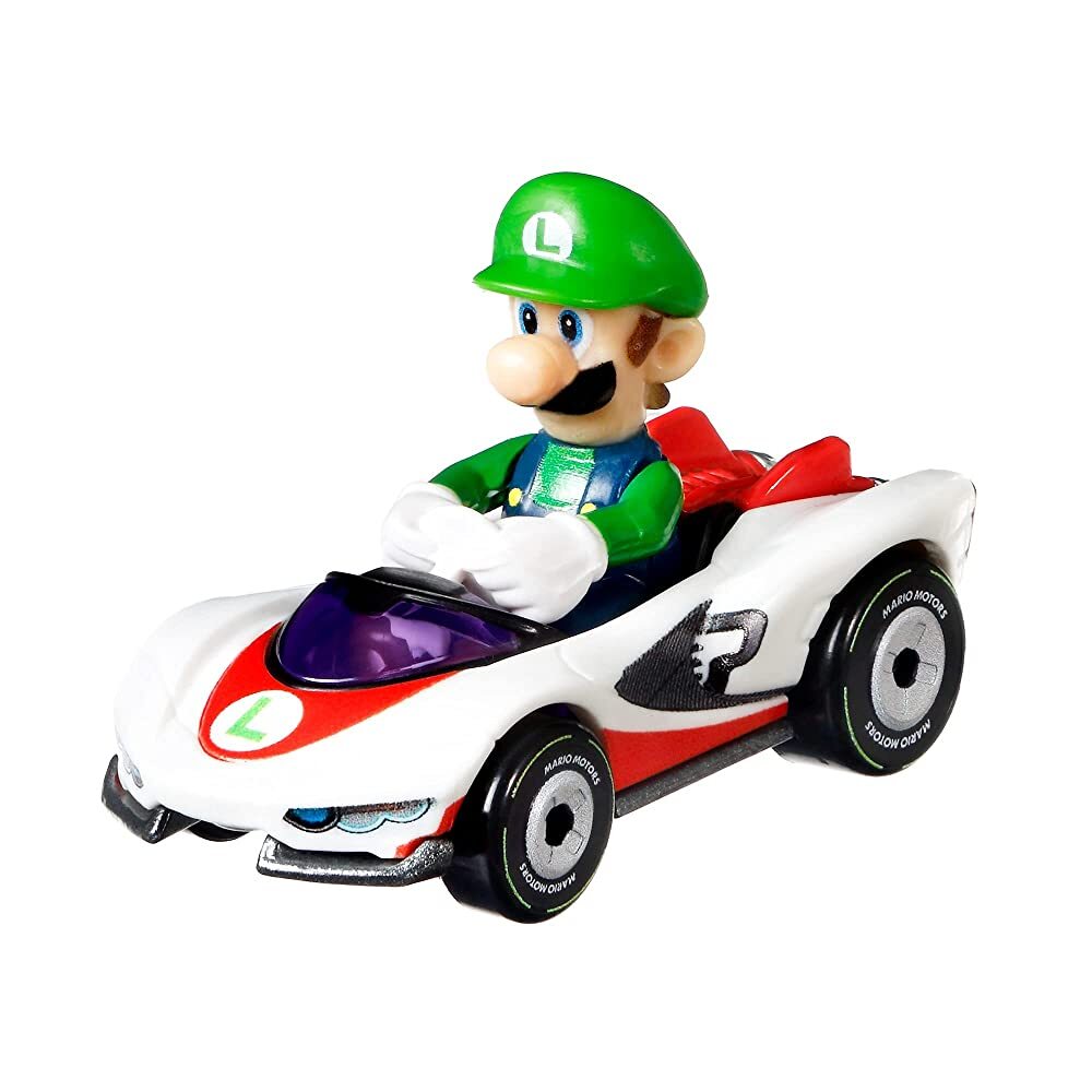 Hot Wheels Mario Kart 4 Pack - Princess Peach Rosalina Mario Luigi
