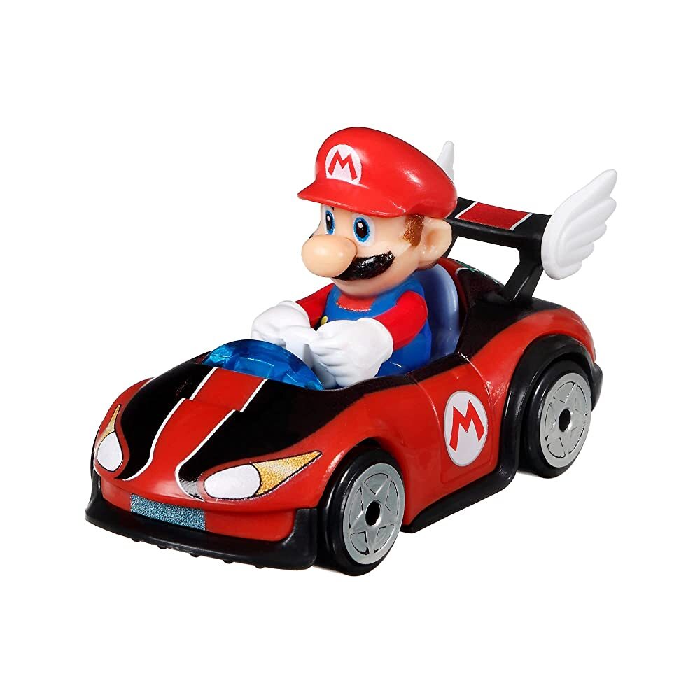 Hot Wheels Mario Kart 4 Pack - Princess Peach Rosalina Mario Luigi