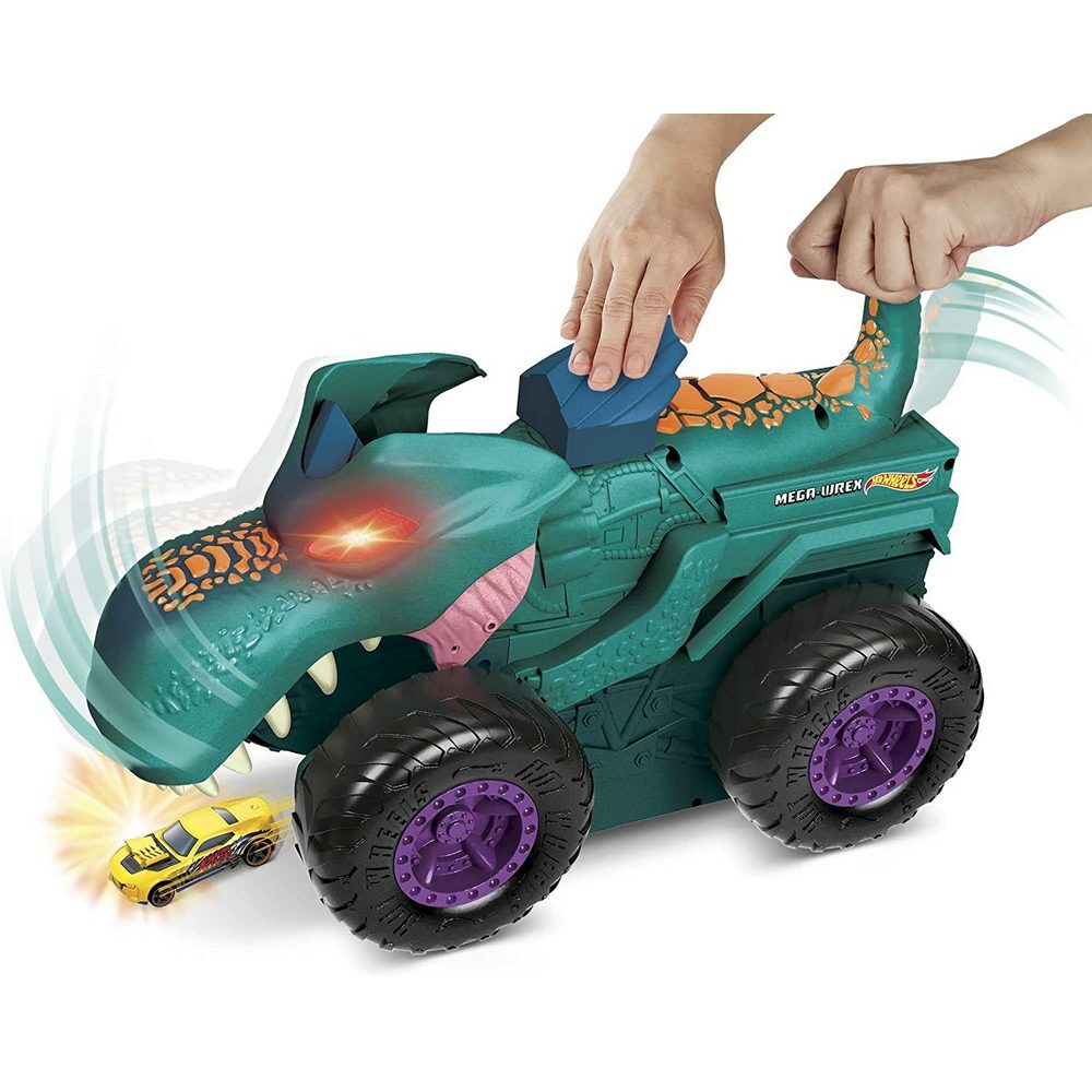 Hot Wheels Monster Trucks - Car Chompin MEGA Wrex