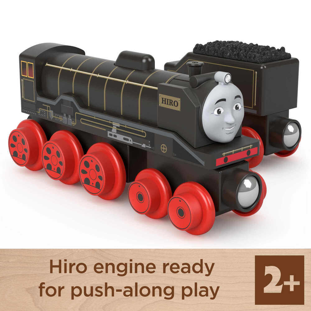 Thomas & Friends Wooden Railway - Hiro Engine and Coal Car