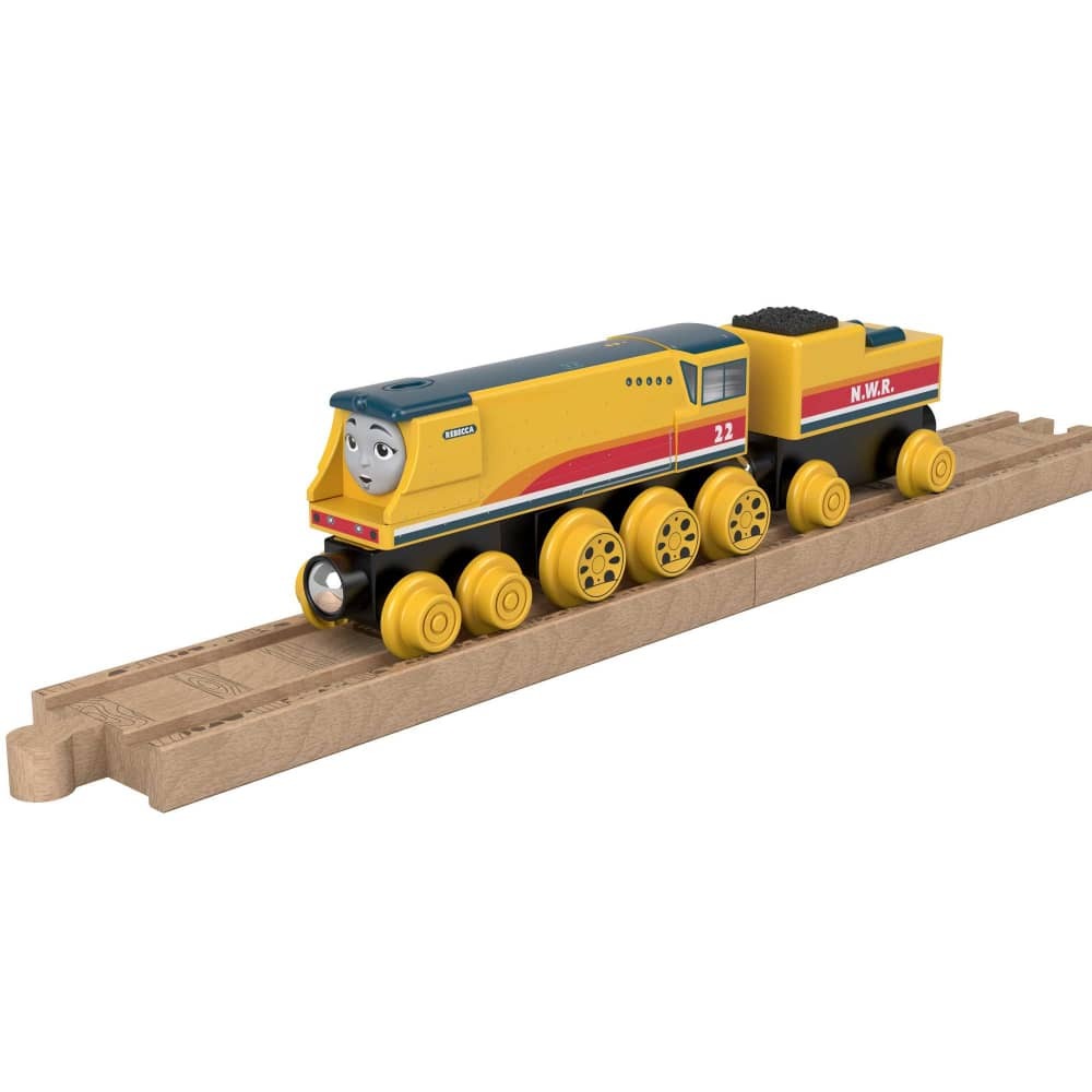 Thomas & Friends Wooden Railway - Rebecca Engine and Coal Car