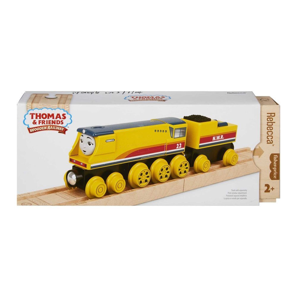 Thomas & Friends Wooden Railway - Rebecca Engine and Coal Car