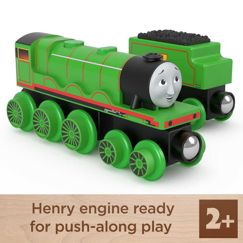 Thomas & Friends Wooden Railway - Henry Engine and Coal Car