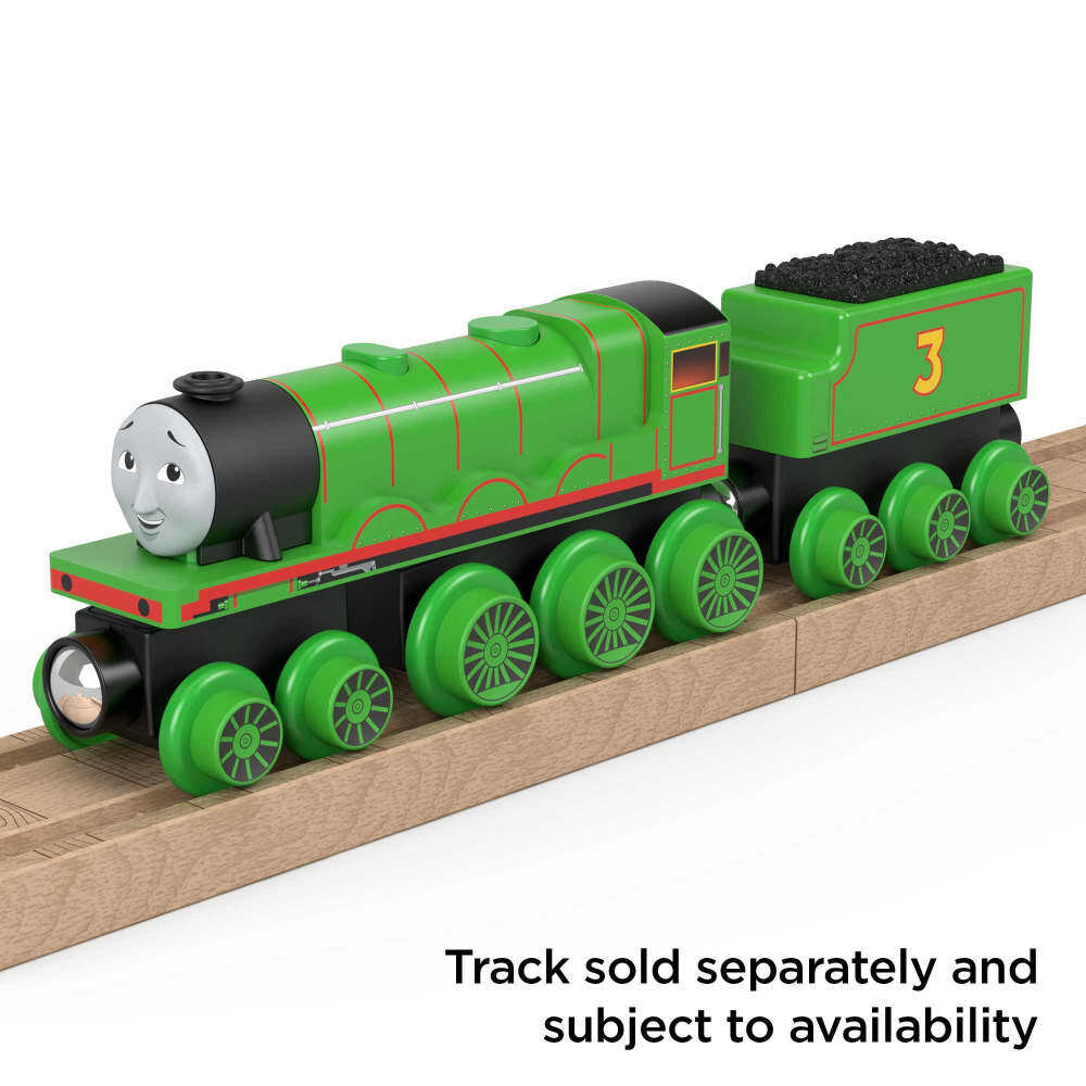 Thomas & Friends Wooden Railway - Henry Engine and Coal Car