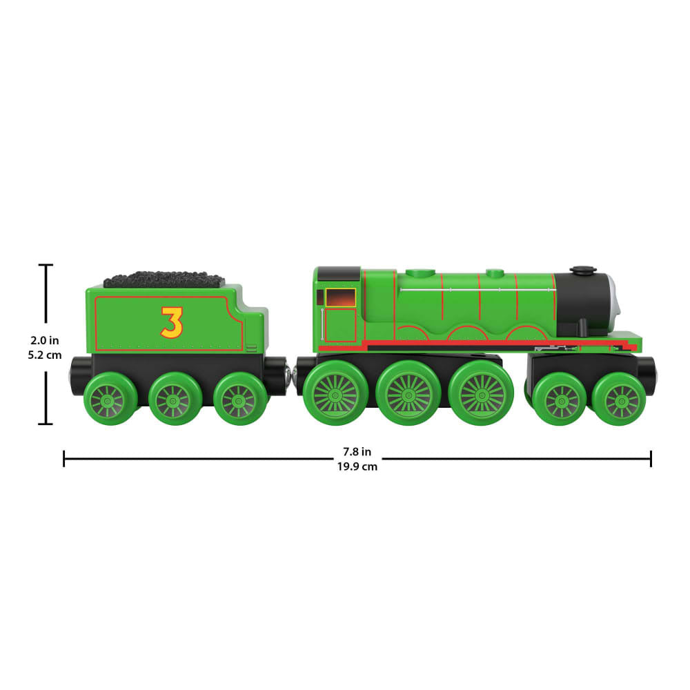 Thomas & Friends Wooden Railway - Henry Engine and Coal Car