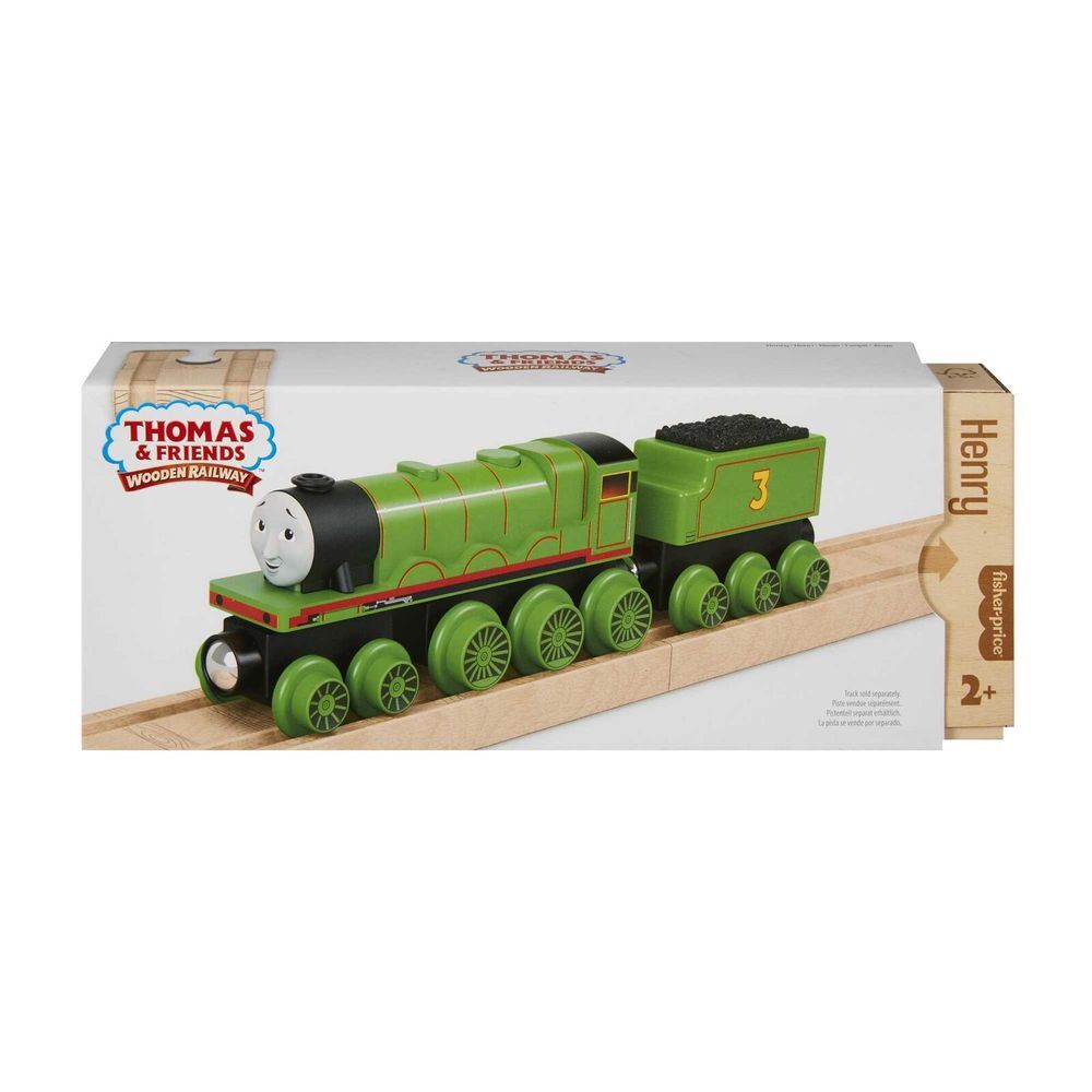 Thomas & Friends Wooden Railway - Henry Engine and Coal Car