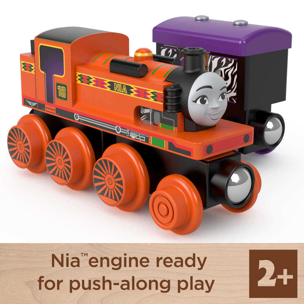 Thomas & Friends Wooden Railway - Nia Engine and Cargo Car