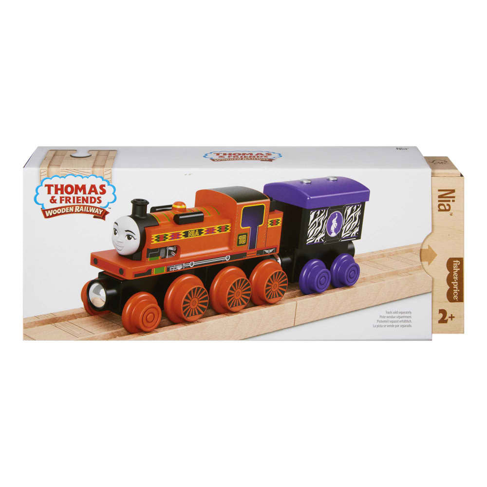 Thomas & Friends Wooden Railway - Nia Engine and Cargo Car