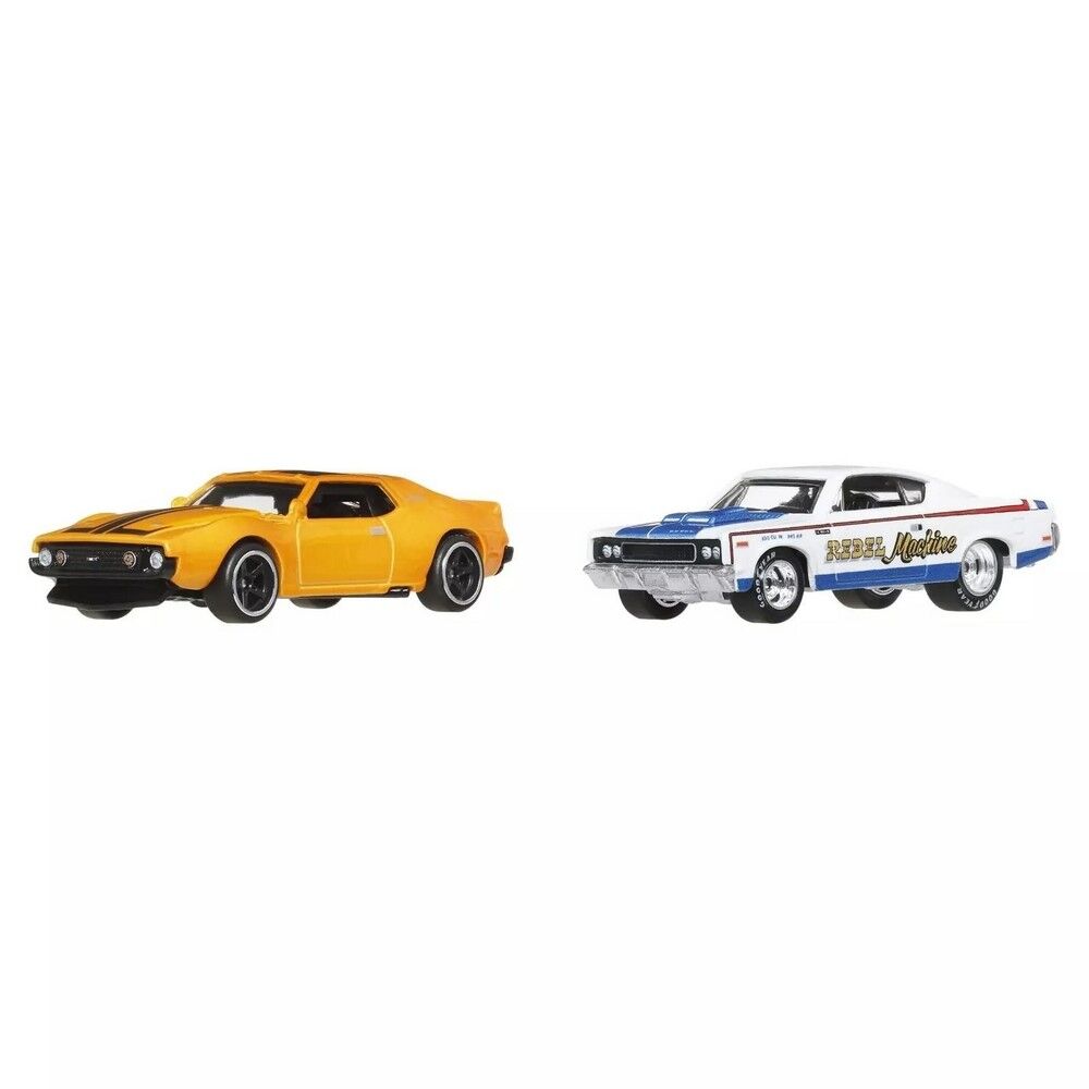 Hot Wheels Premium '71 AMC Javelin & AMC Rebel Machine