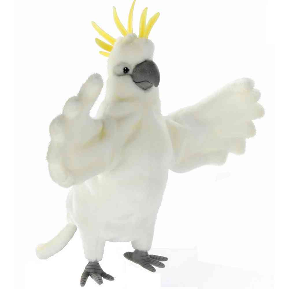 Hansa Creations Hand Puppet - Cockatoo