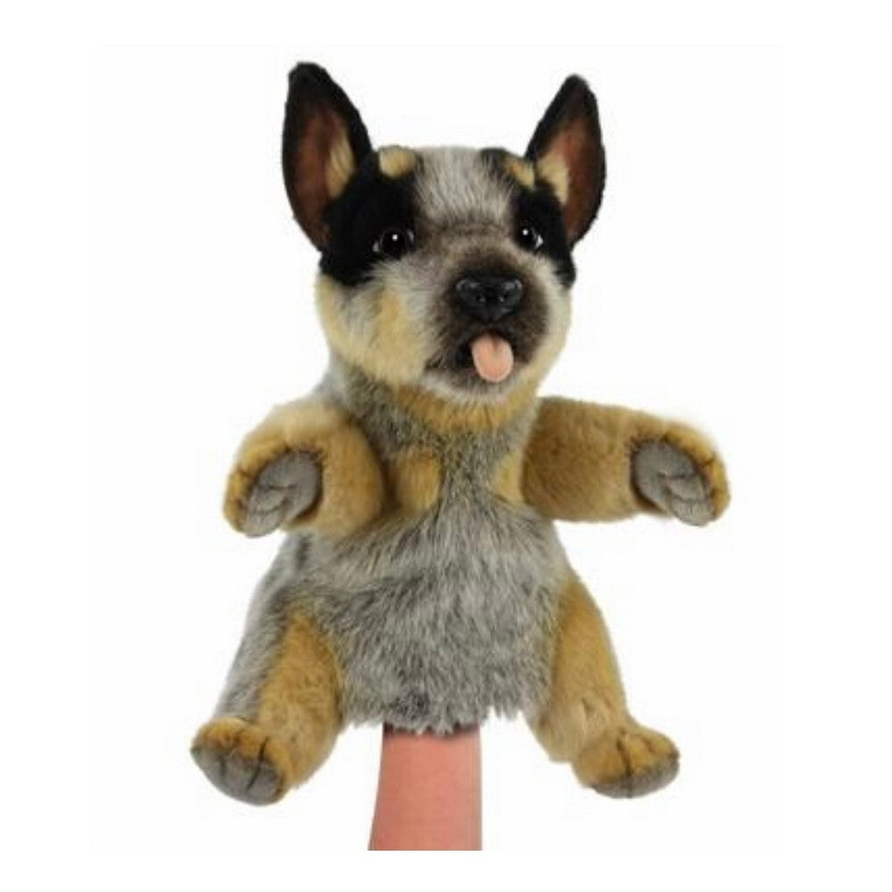 Hansa Creations Hand Puppet - Blue Heeler Dog (30cm)