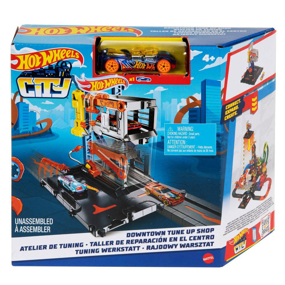 Hot Wheels City - Downtown Tune Up Shop