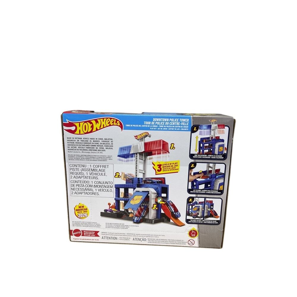 Hot Wheels City Downtown Police Tower 2026