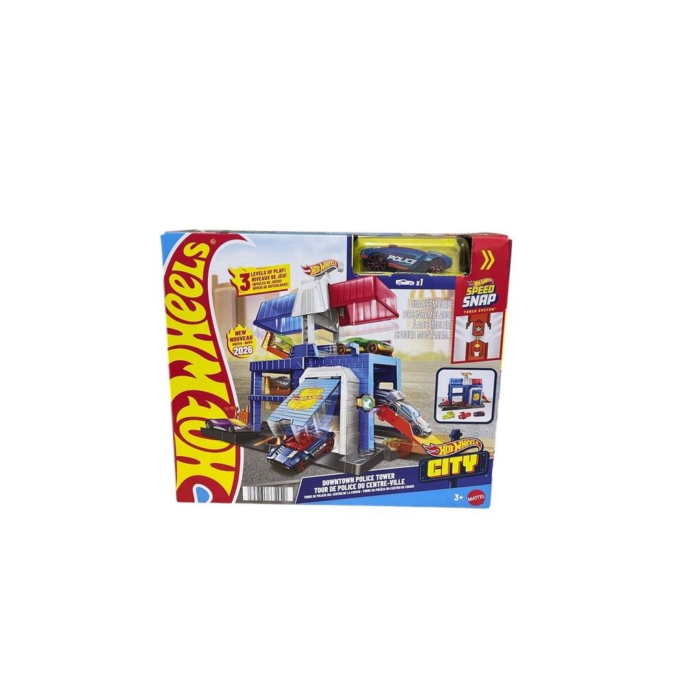 Hot Wheels City Downtown Police Tower 2026