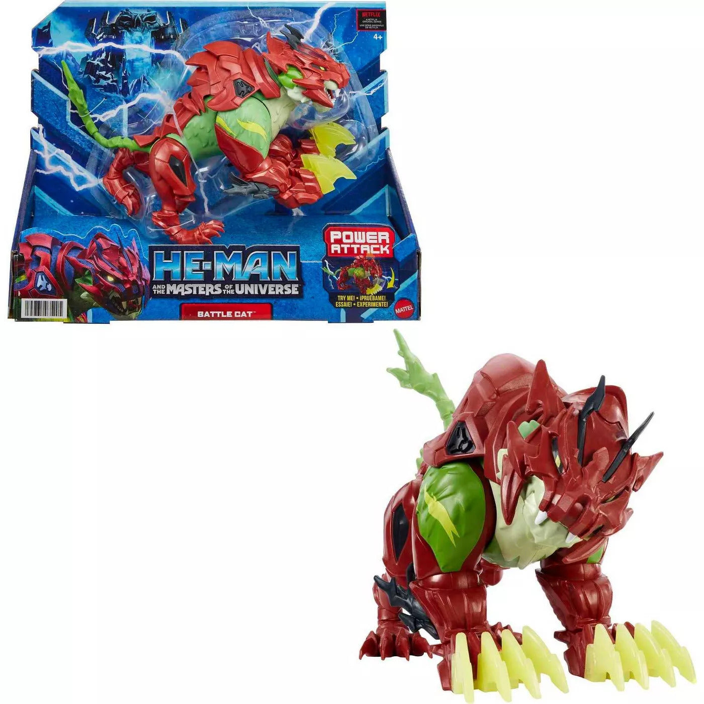 He-Man Masters Of The Universe Power Attack - Battle Cat