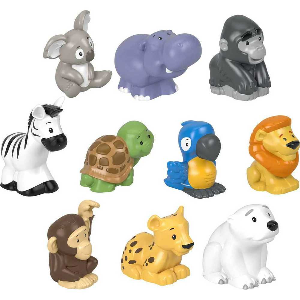 Fisher Price Little People 10 Piece Animal Figure Set