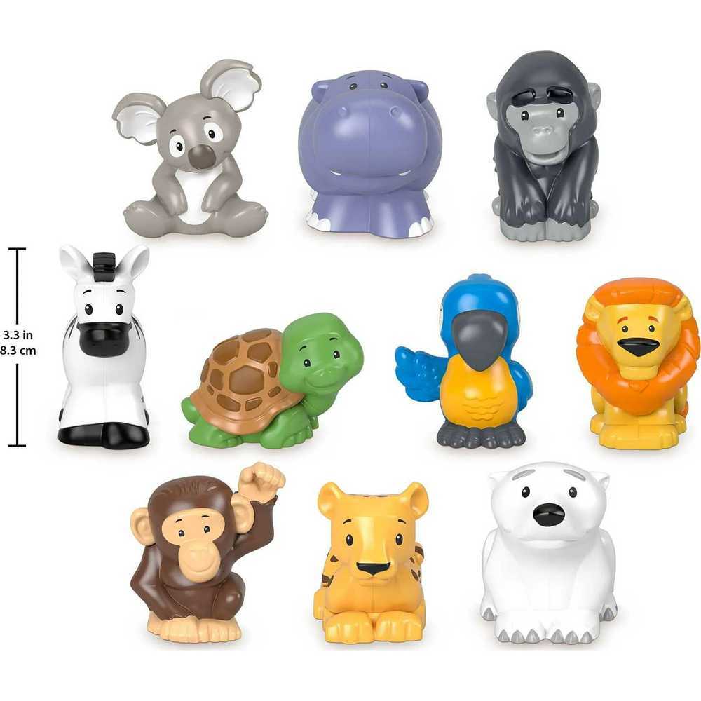 Fisher Price Little People 10 Piece Animal Figure Set