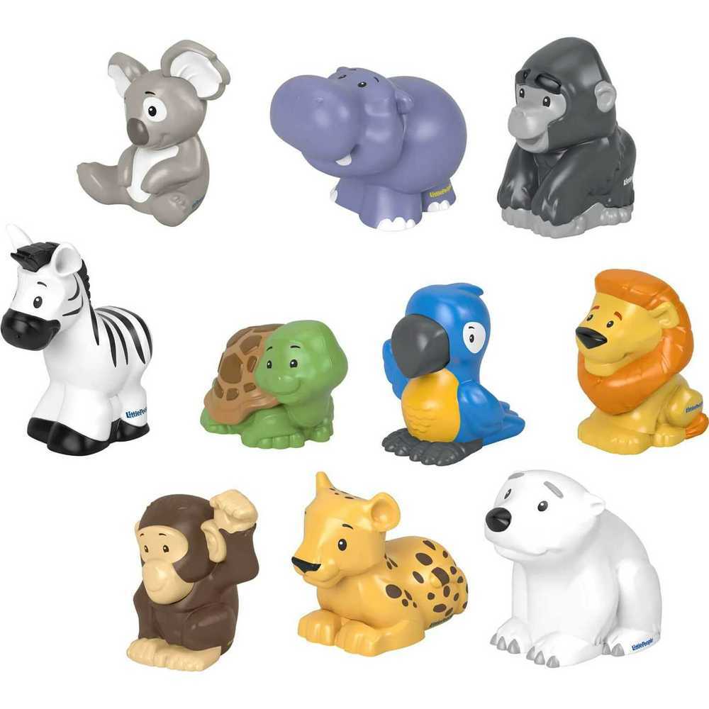 Fisher Price Little People 10 Piece Animal Figure Set