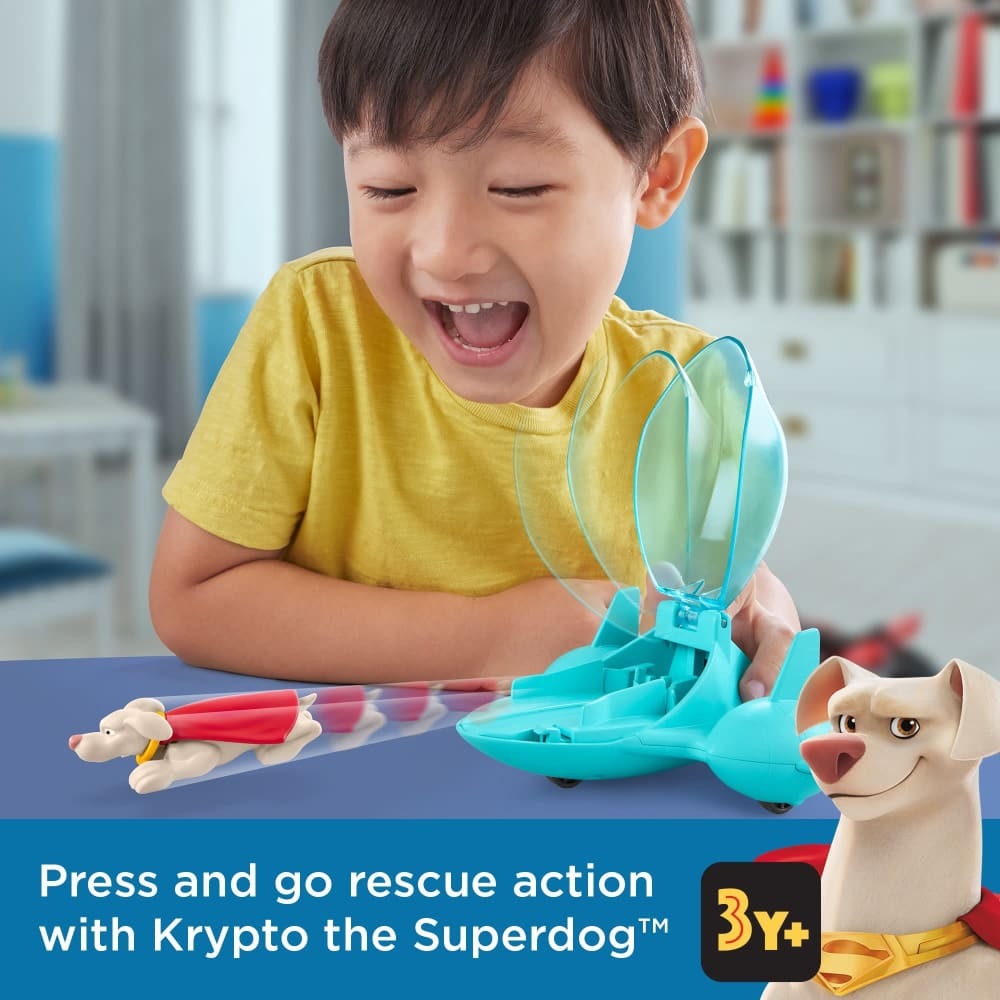 DC League Of Super Pets Super Launch Krypto
