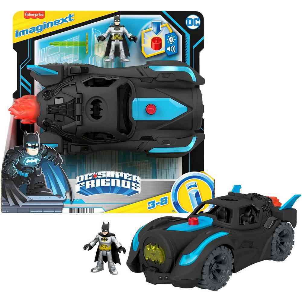 Imaginext DC Super Friends - Lights & Sounds Batmobile