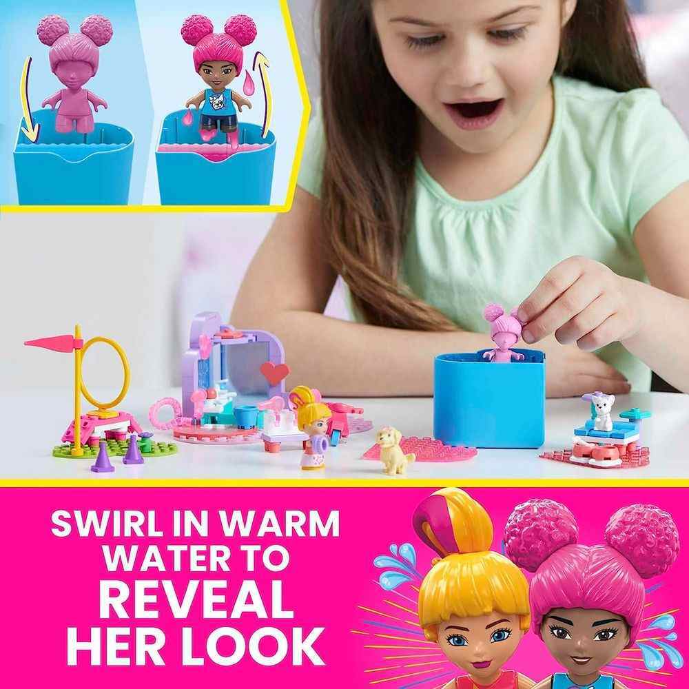 Mega Barbie Colour Reveal - Train N Wash