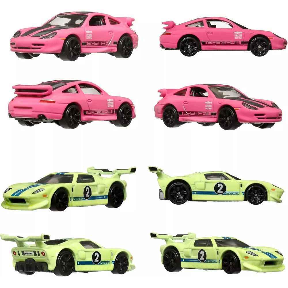 Hot Wheels Set of 8 - Neon Speeders 2024 (Case 956C)