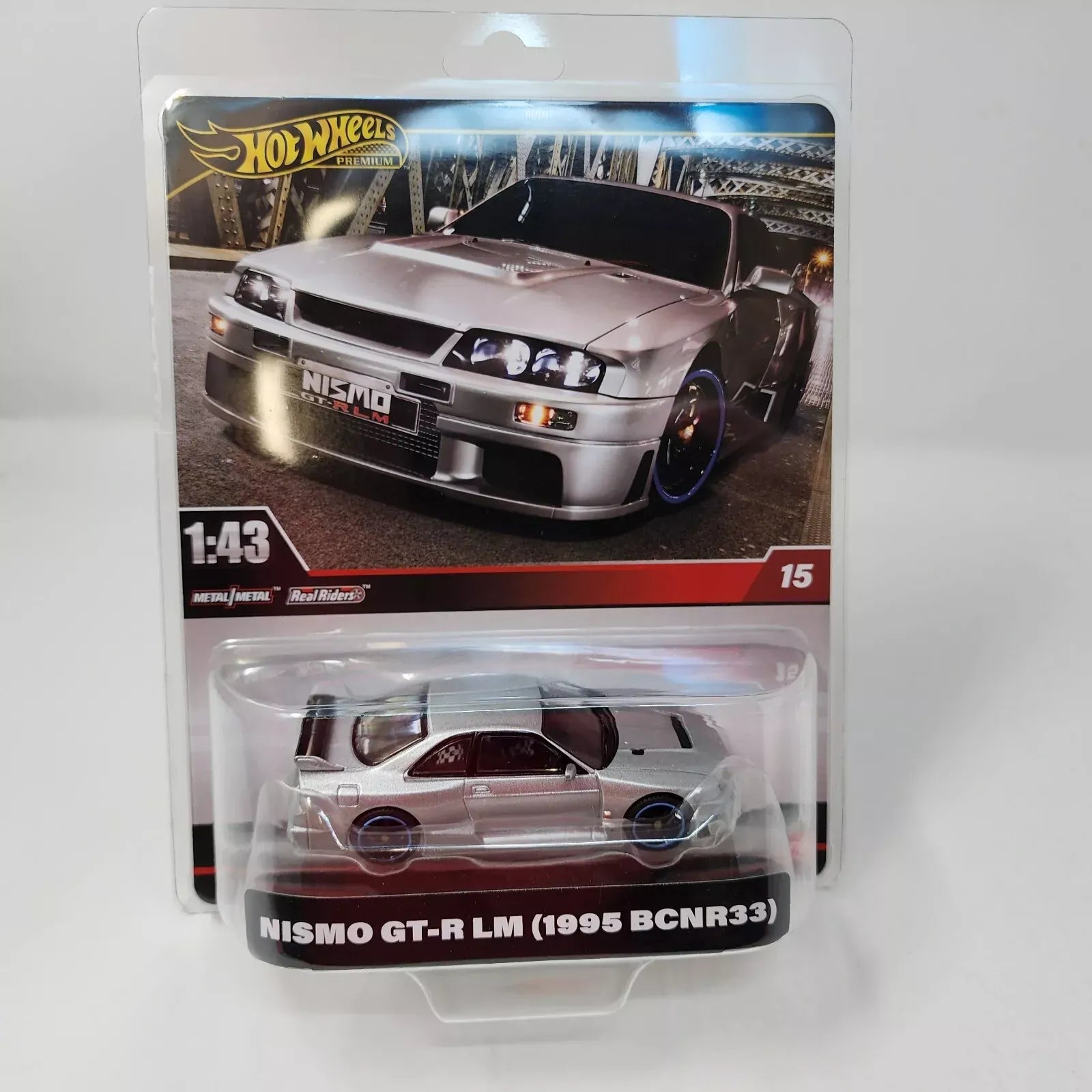 Hot Wheels Premium Nismo GT-R LM ( 1995 BCNR33) 1:43