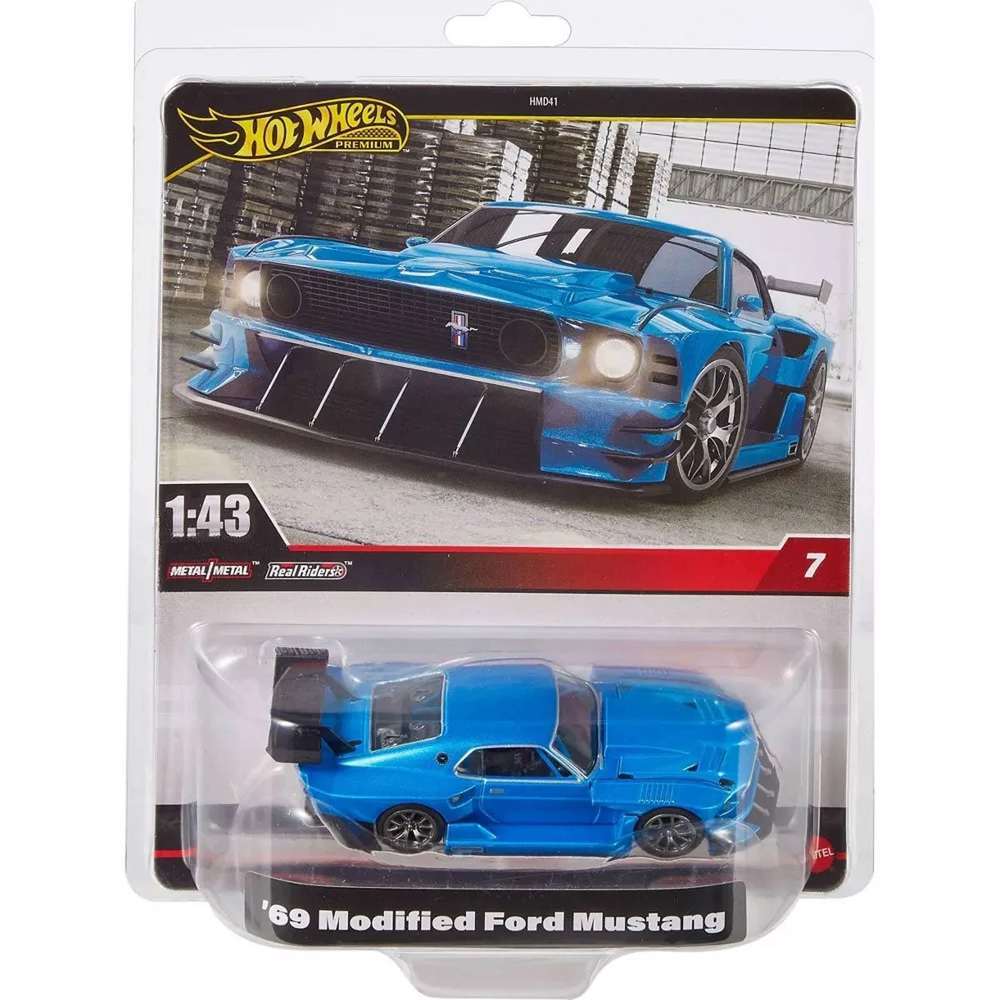 Hot Wheels Premium 1:43 - 69 Modified Ford Mustang