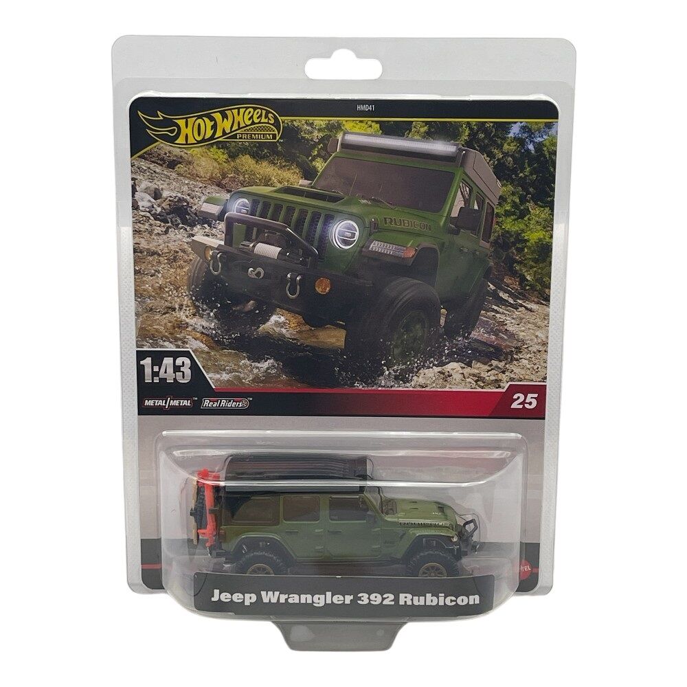 Hot Wheels Premium 1:43 Jeep Wrangler 392 Rubicon