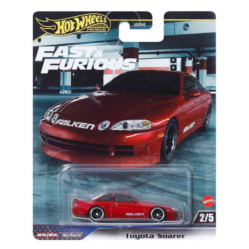 Hot Wheels Premium Fast & Furious - Complete Set 1-5 (Case 956F)