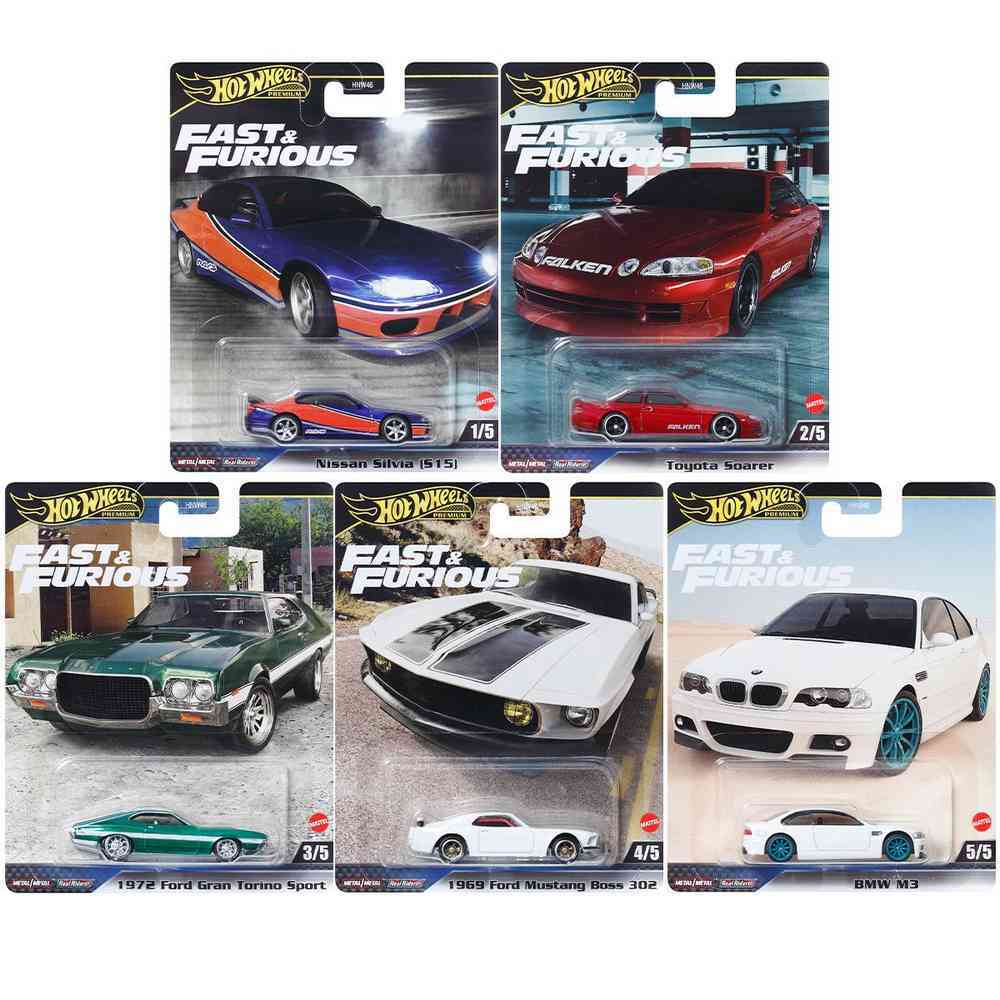 Hot Wheels Premium Fast & Furious Set - Case 956F