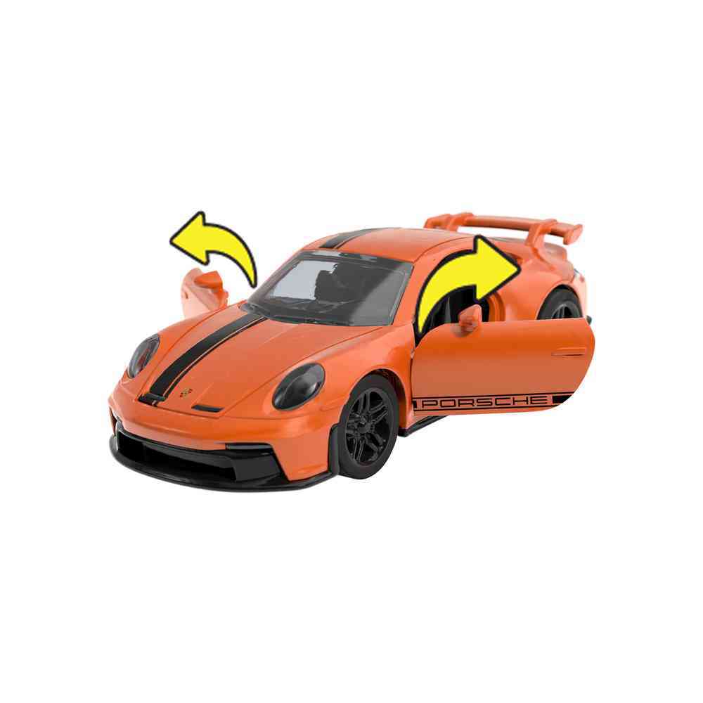 Hot Wheels Pull Back Speeders 1:43 - Porsche 911 GT3
