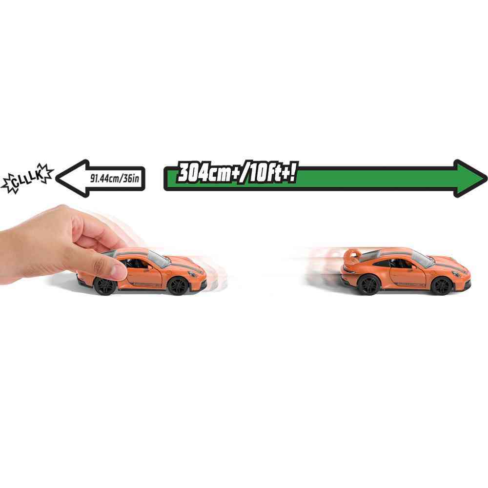Hot Wheels Pull Back Speeders 1:43 - Porsche 911 GT3