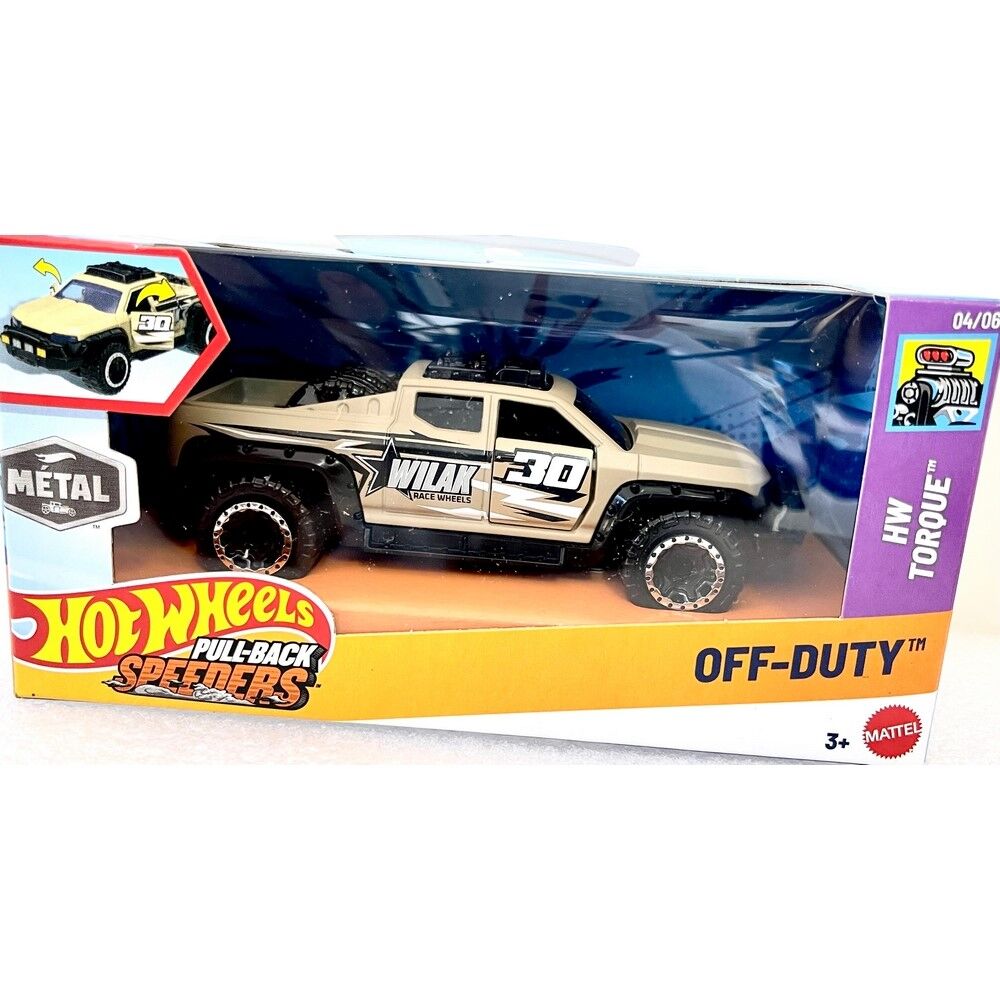 Hot Wheels Pullbacks Speeders Off-Duty