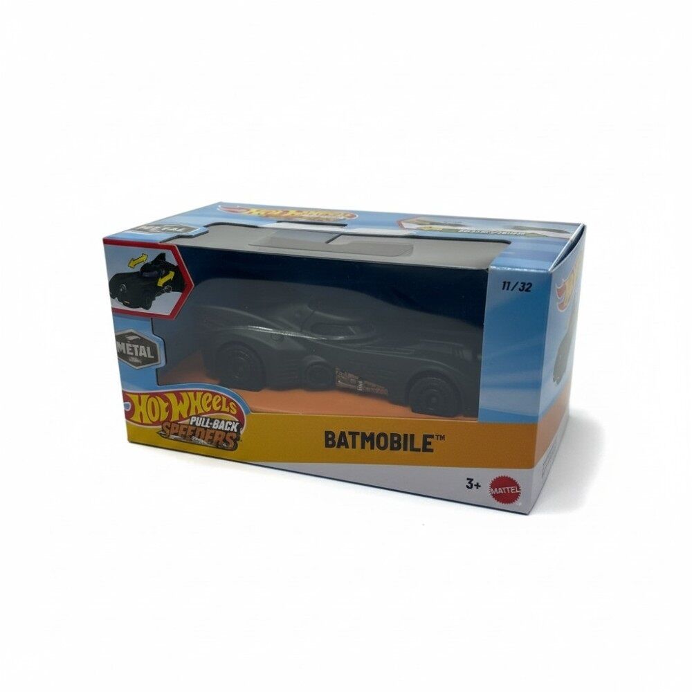 Hot Wheels Pullbacks Speeders - Batmobile 11/32