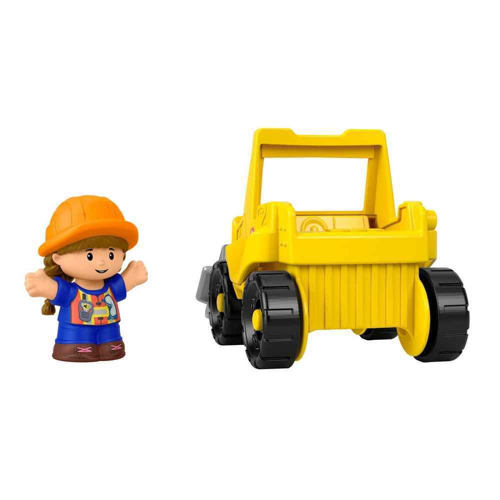 Little People - Yellow Bulldozer & Figure