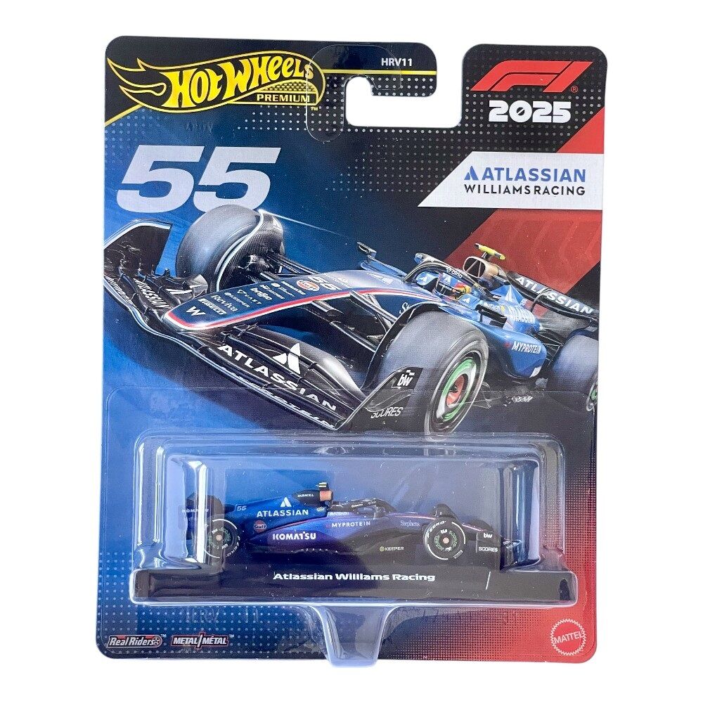 Hot Wheels Formula 1 2025 - Atlassian #55