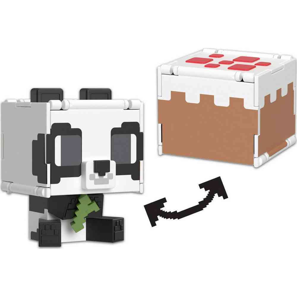 Minecraft Flippin Figs - Panda + Cake