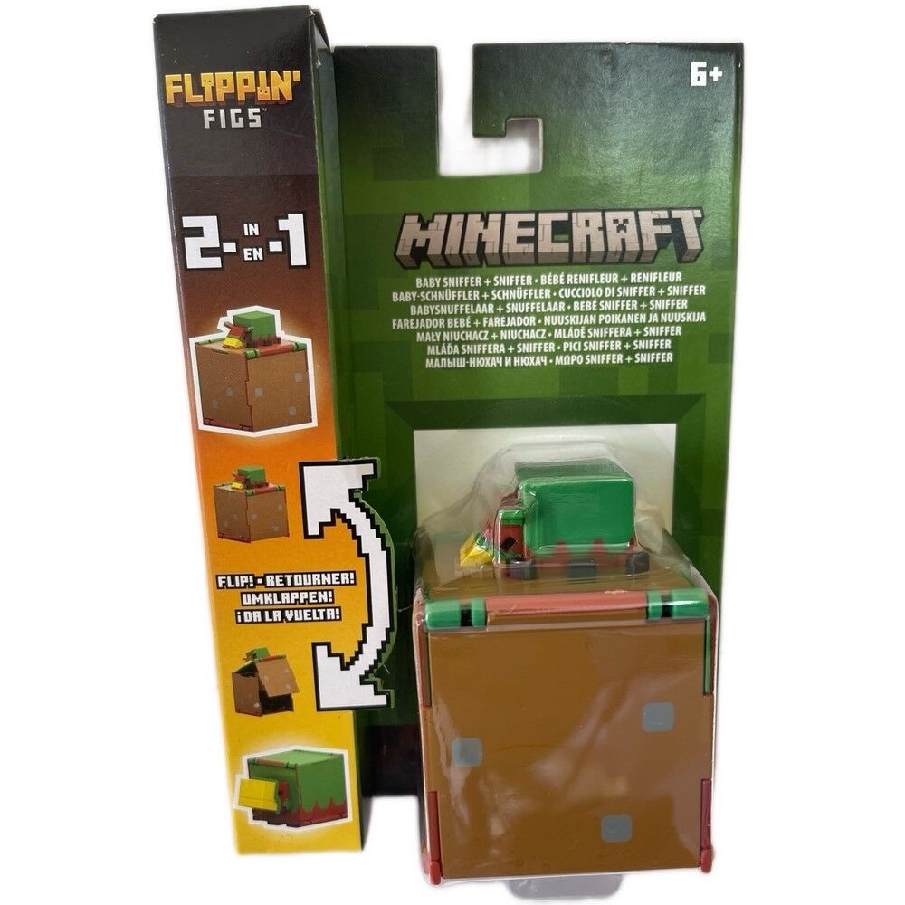 Minecraft Flippin' Fig 2 In 1 Baby Sniffer