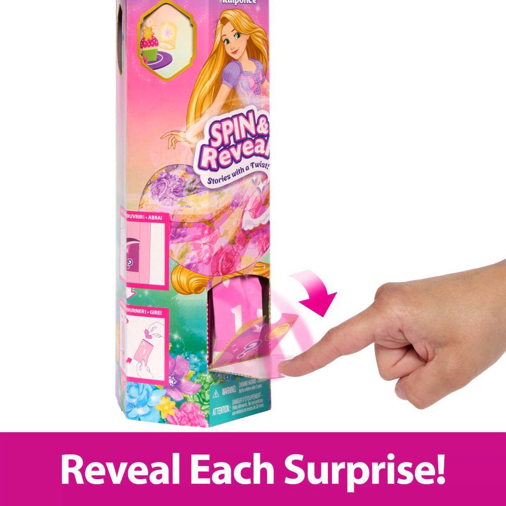 Disney Princess Rapunzel Spin & Reveal Doll