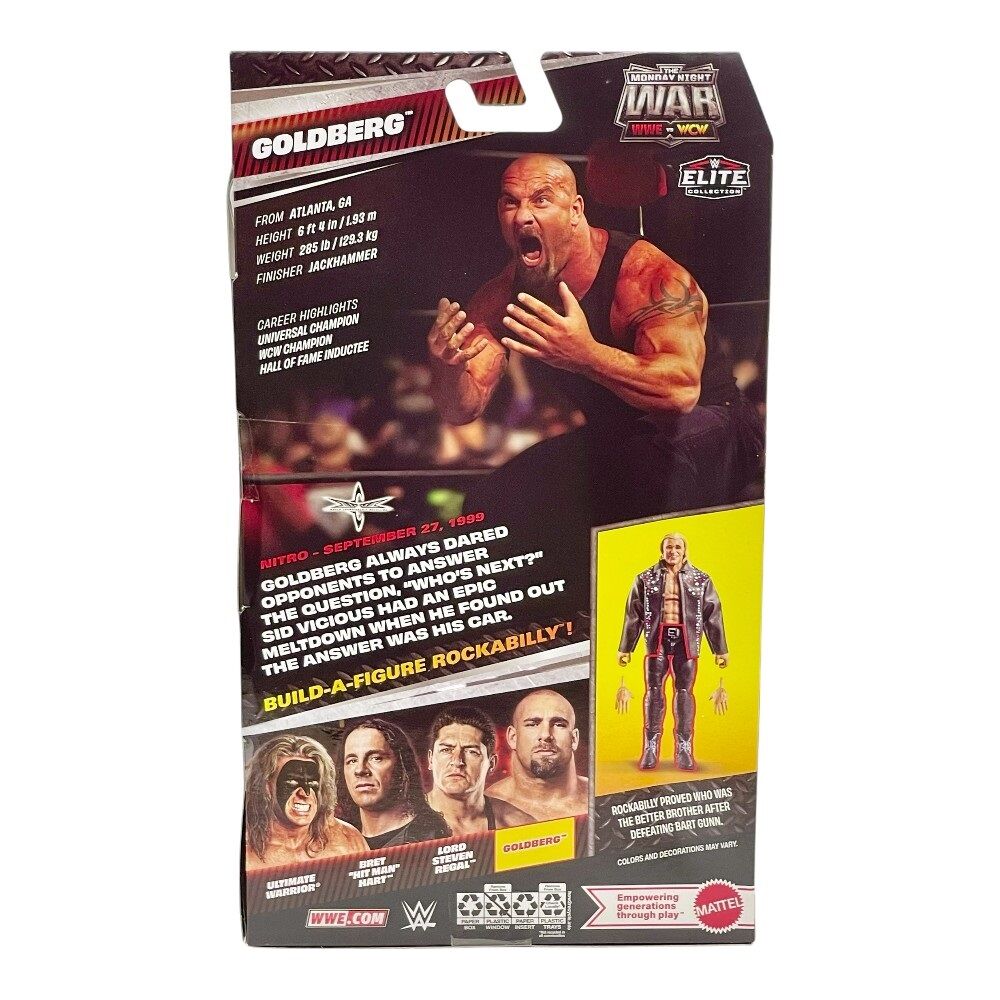 WWE Elite The Monday Night War WWE VS WCW - Goldberg