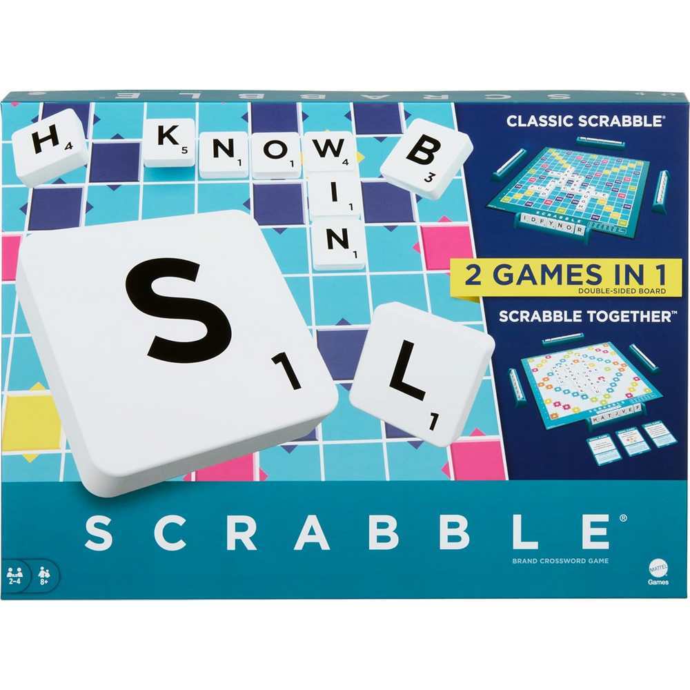 Scrabble 2 Games In 1 - Classic Scrabble & Scrabble Together