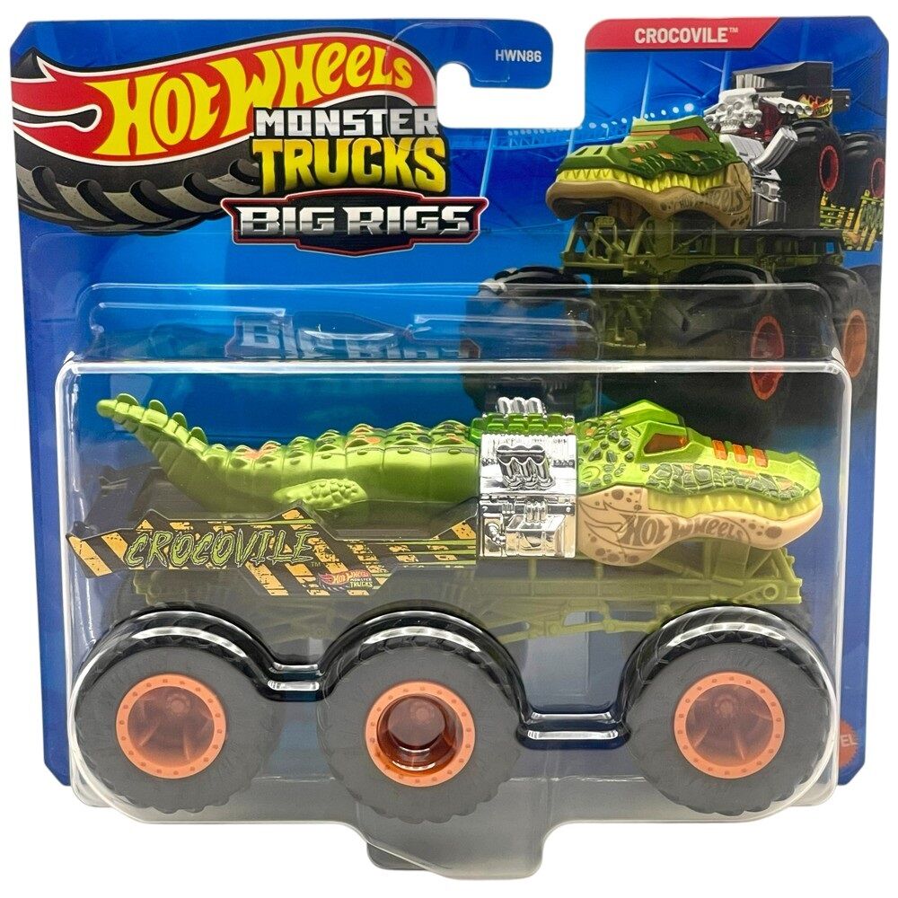 Hot Wheels Monster Trucks Big Rigs Crocovile