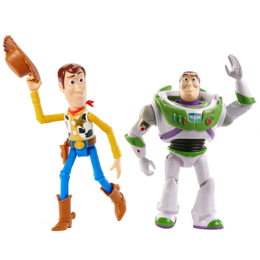 Toy Story Action Figure 2 Pack - Pizza Planet Adventure (Buzz & Woody)