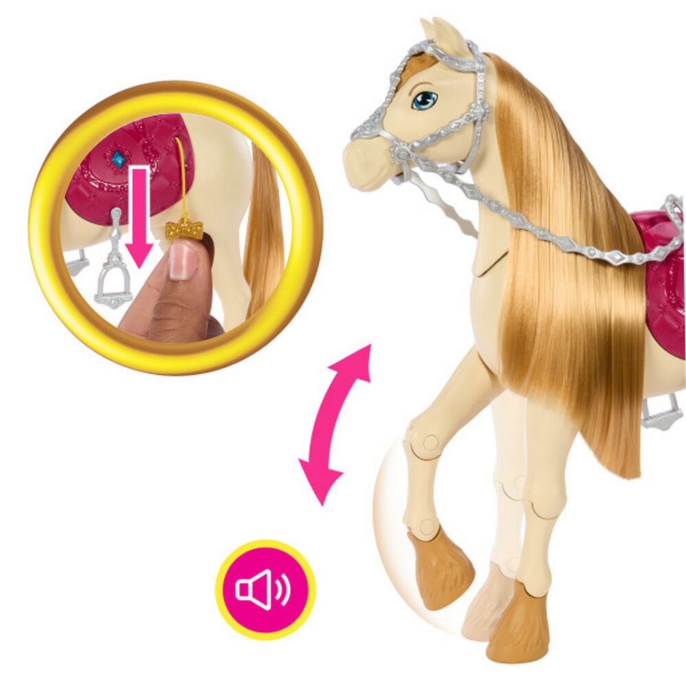 Barbie Mysteries The Great Horse Chase Dance and Show Horse/Cheval