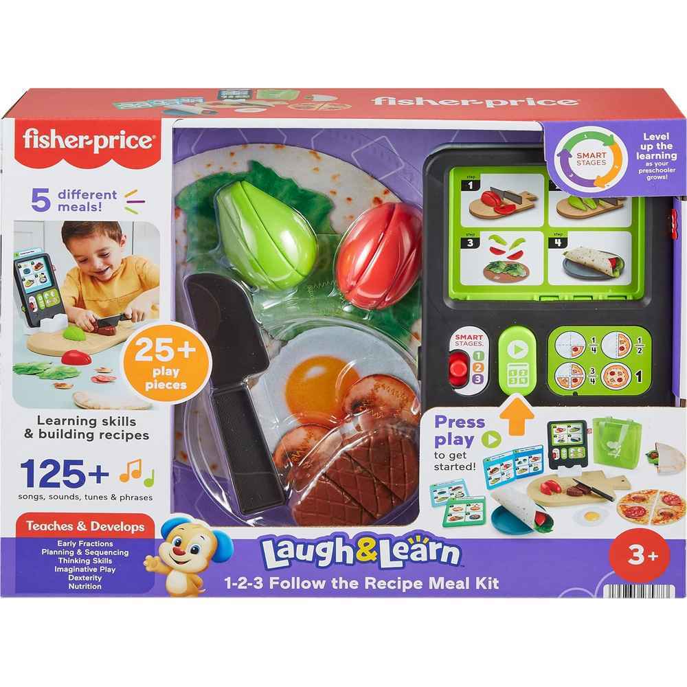 Fisher Price Laugh & Learn - 1 2 3  Follow the Recipe Meal Kit