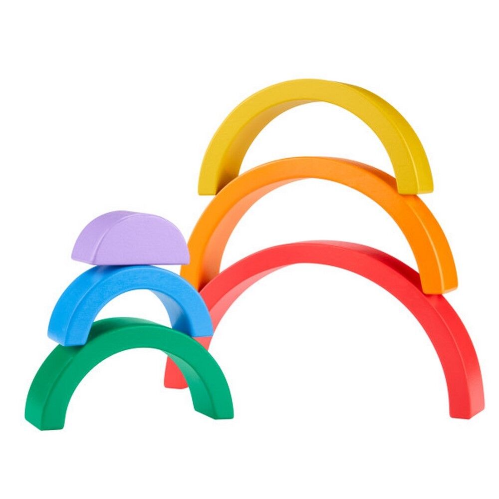 Fisher-Price Wooden Stacking Rainbow