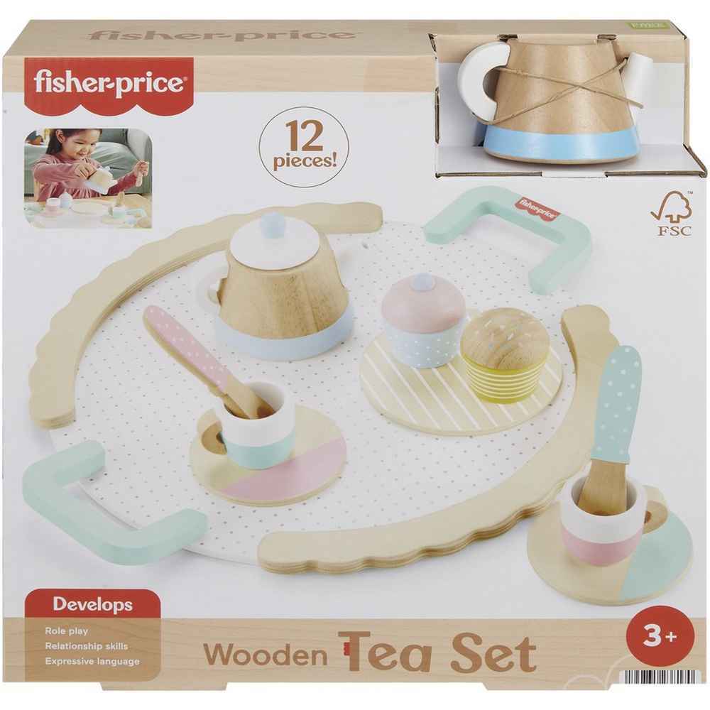 Fisher Price - Wooden Tea Set