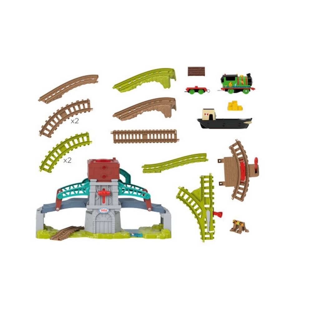 Fisher-Price Thomas & Friends Talking Bulstrode & Which - Way Bridge