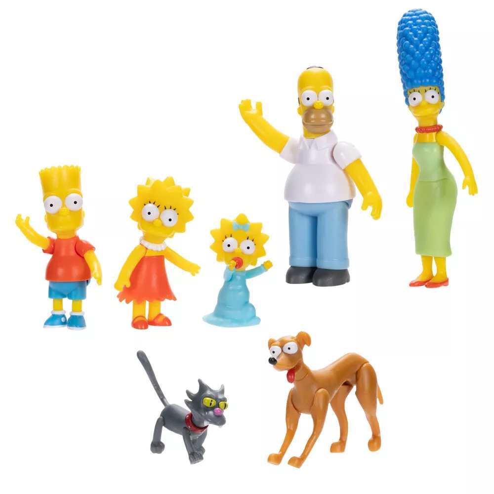 The Simpsons 2.5" Family Multi-Pack